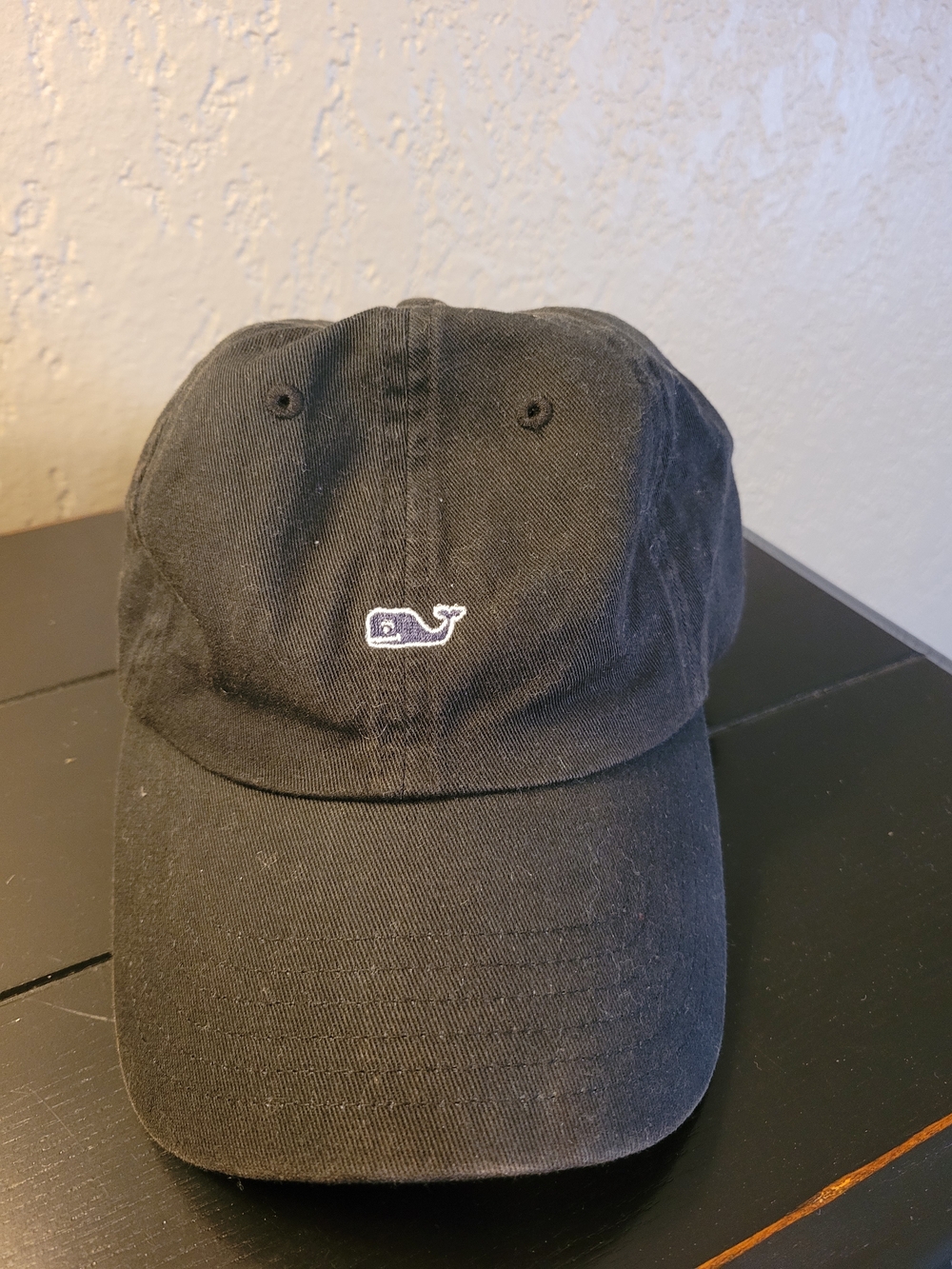 Black Whale Logo Baseball Cap - Men Accessories